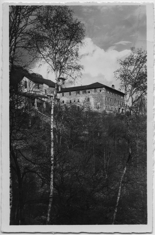 Cartolina del Convento di Bigorio