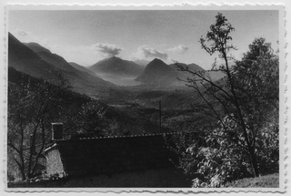 Veduta da Roveredo verso Lugano