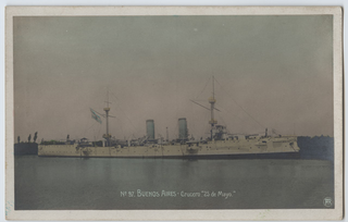 Incrociatore "25 di maggio" a Buenos Aires