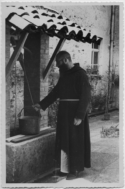 Fra' ? nel chiostro del Convento di Bigorio