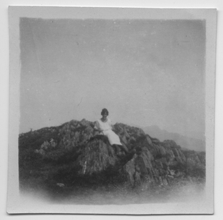 Ritratto di Gina Maria Rossi a Gola di Lago