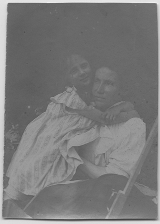 Ritratto di Adele e Gina Maria Rossi