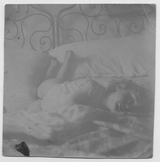 Antonietta Rossi a letto