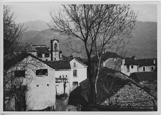 Bigorio con la chiesa dei SS. Valentino e Bernardino