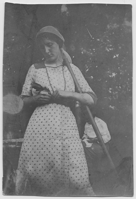 Gina Maria Rossi con foulard