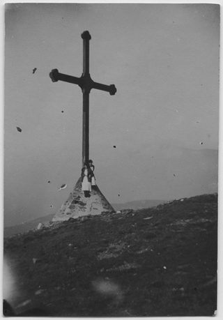 Coppia in posa alla Sassèra sul Crocione