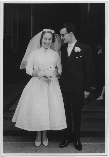 Ritratto di Dario Ronchetti e moglie