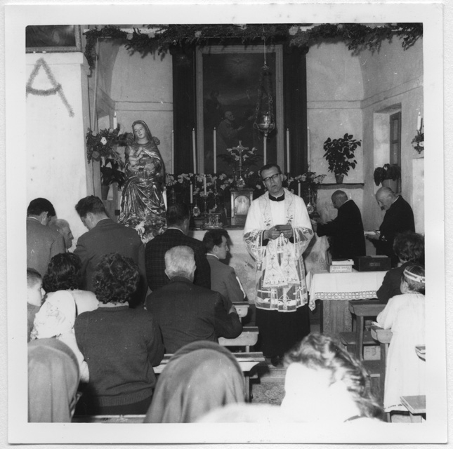 Messa alla chiesa di San Bernardo a Roveredo