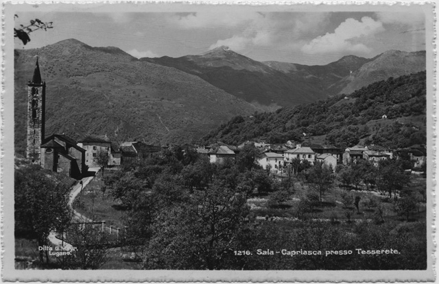 Veduta di Sala Capriasca