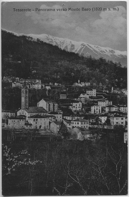 Cartolina di Tesserete con Campestro