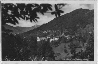 Cartolina di Tesserete con Bigorio