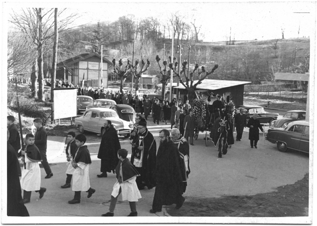 Funerali di Michele Storni a Tesserete