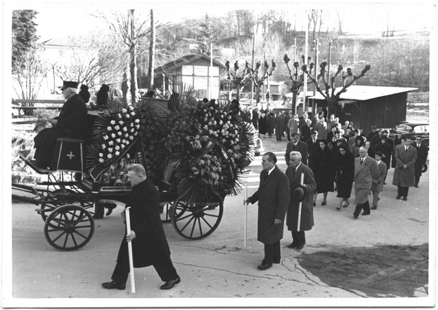 Funerali di Michele Storni a Tesserete