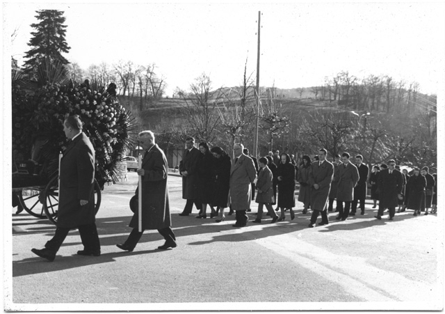 Funerale di Michele Storni a Tesserete