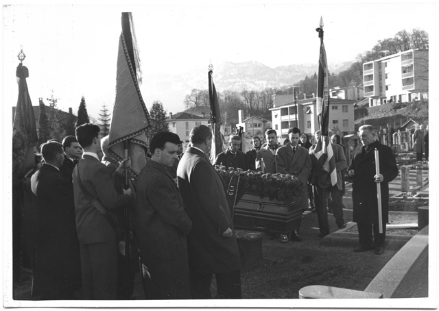 Funerali di Michele Storni a Tesserete
