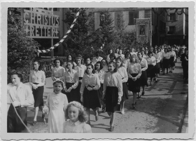 Processione religiosa ad Ingenbohl