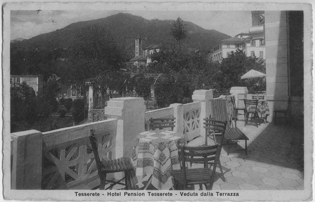 Cartolina dell'Hotel Tesserete
