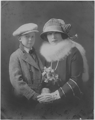 Ritratto di donna con bambino