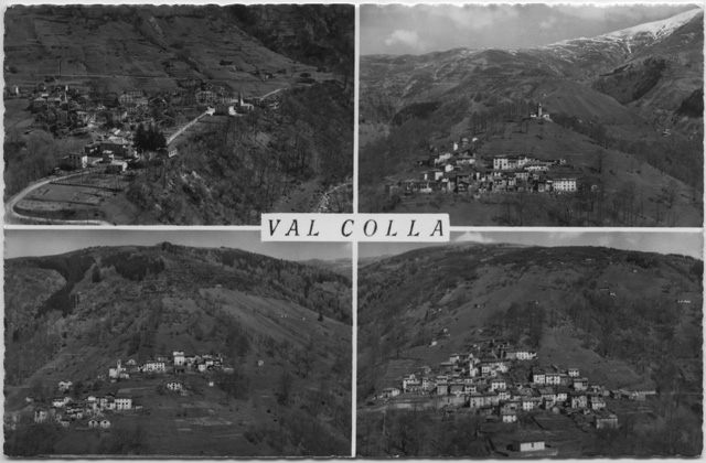Cartolina della Val Colla
