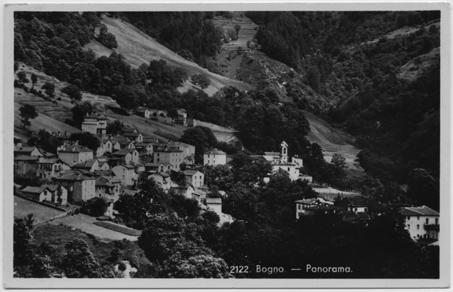 Panorama di Bogno