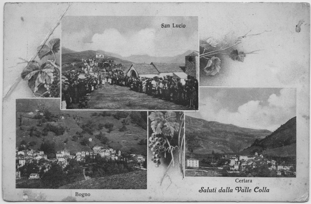 Cartolina della Val Colla