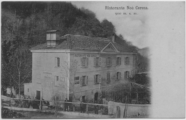 Cartolina del Ristorante Noè Ceresa a Maglio di Colla