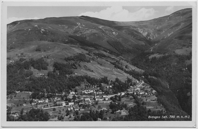 Cartolina di Bidogno