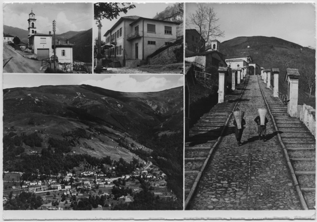 Cartolina della via Crucis di Bidogno