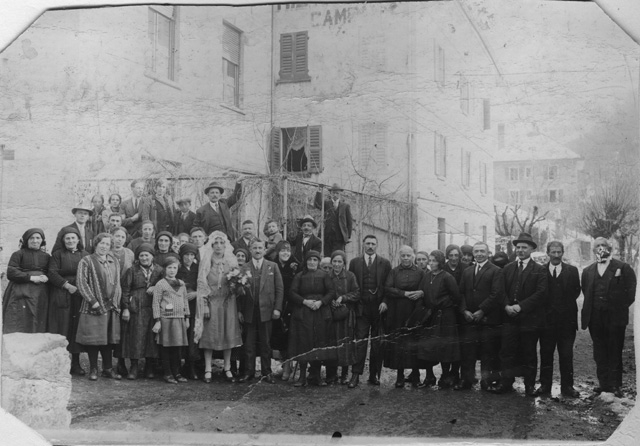 Matrimonio di Desiderio Rossini e Lucia Gianini