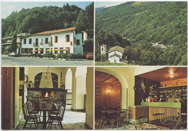 Cartolina del Ristorante Washington a Maglio di Colla