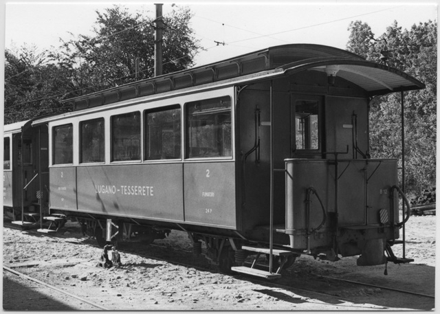 Cartolina della ferrovia Lugano-Tesserete