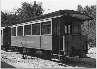Cartolina della ferrovia Lugano-Tesserete