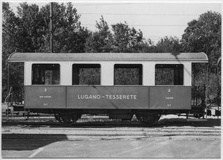 Cartolina della ferrovia Lugano-Tesserete