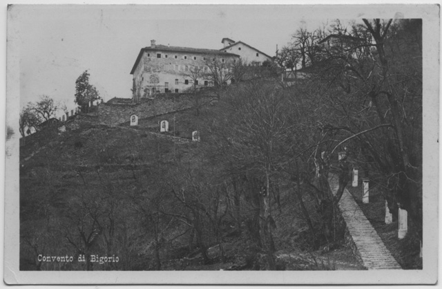 Cartolina del Convento del Bigorio