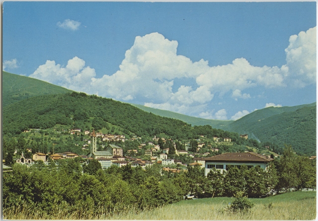 Cartolina di Tesserete con Campestro