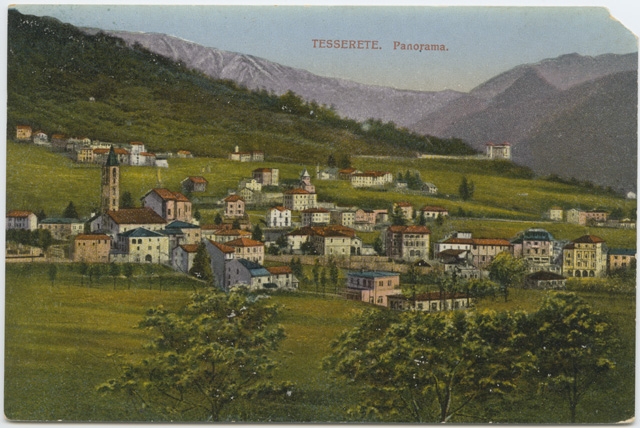 Cartolina illustrata di Tesserete
