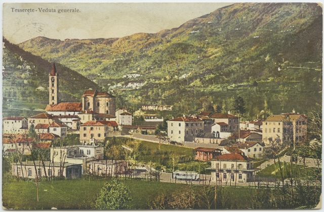 Cartolina illustrata di Tesserete