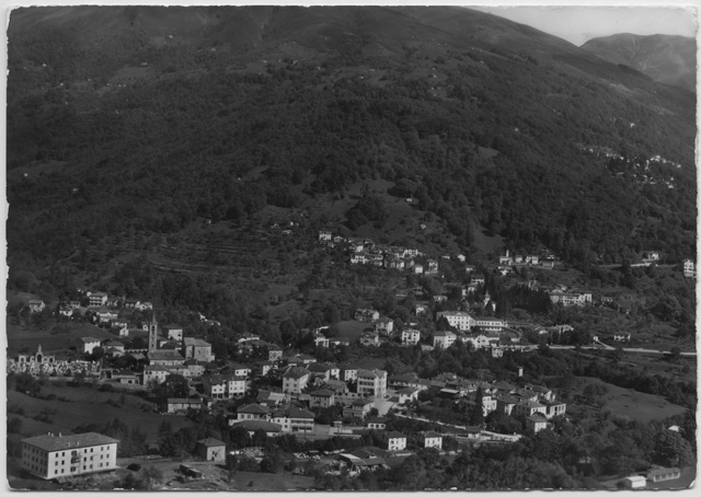 Cartolina aerea di Tesserete