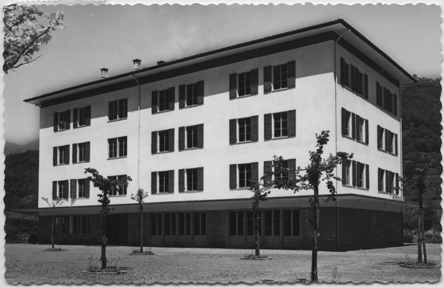 Cartolina della Caserma di Tesserete