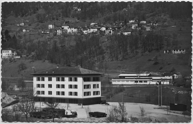 Cartolina della Caserma di Tesserete