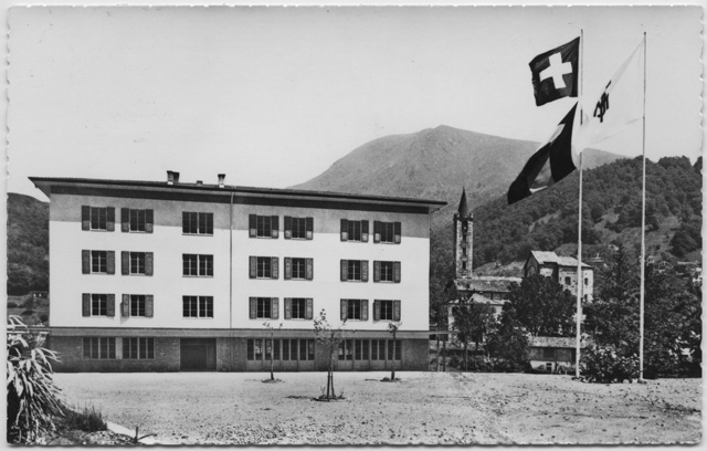 Cartolina della Caserma di Tesserete