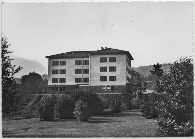 Cartolina della Caserma di Tesserete