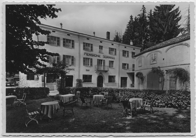Cartolina della Pensione Sorriso a Tesserete