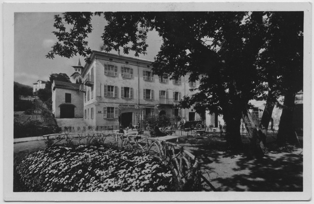 Cartolina della Pensione Sorriso a Tesserete