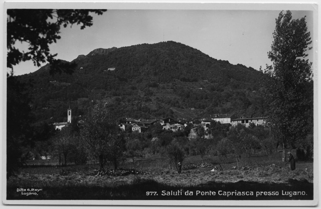 Cartolina di Ponte Capriasca