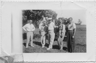 Gruppo di uomini a Cleveland