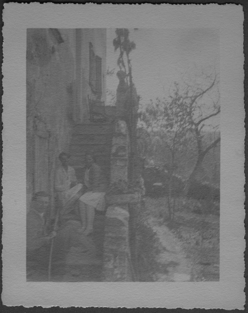 Mario e Irma Bernasconi con un'amica