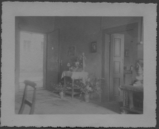 Interno della casa di Mario Bernasconi