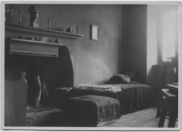 Interno della casa di Mario Bernasconi