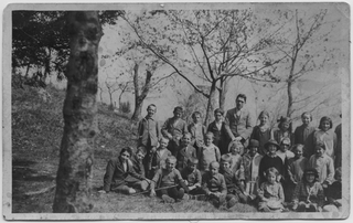 La classe scolastica del maestro Antonini a Sala Capriasca